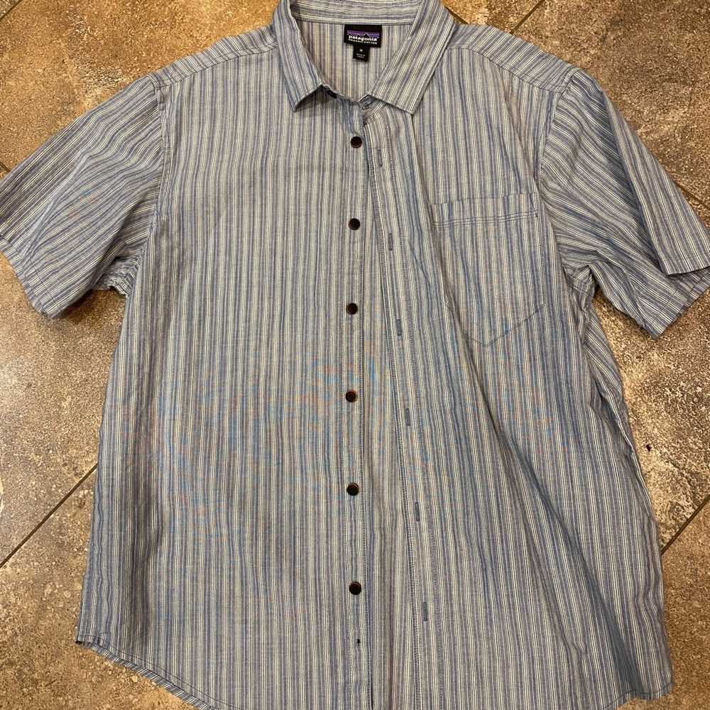 Patagonia Mens Short Sleeved Dress Shirt